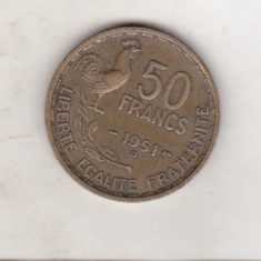 bnk mnd Franta 50 franci 1951 B