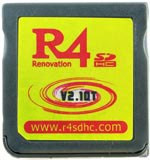 Nintendo 3DS R4 Card SDHC v2.10T card modare foto