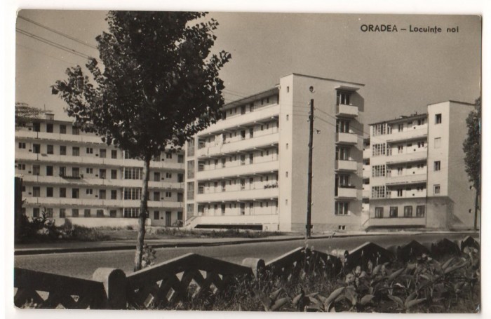 CPI (B7379) CARTE POSTALA - ORADEA. LOCUINTE NOI, R.P.R.