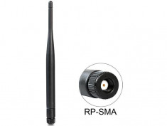 ANTENA WLAN RP-SMA FIXA WATERPROOF LONG DELOCK 88397 foto