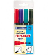 MARKER FLIPCHART 4/SET CENTROPEN foto