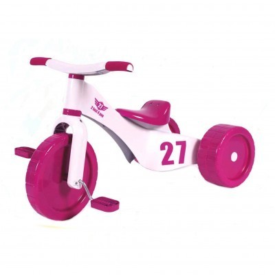 Tricicleta copii Palau 3 in 1 plastic Custom Trike Roz foto mare Tricicleta copii Palau 3 in 1 plastic Custom Trike Roz foto mare