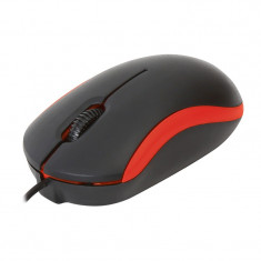 MOUSE OMEGA OM-07 3D OPTICAL 1000DPI VALUE LINE V2 RED foto