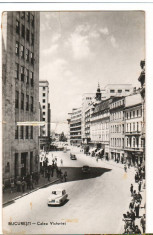 CPI (B7393) CARTE POSTALA - BUCURESTI. CALEA VICTORIEI, 1959, R.P.R. foto