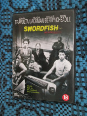 SWORDFISH (1 FILM DVD ORIGINAL cu JOHN TRAVOLTA si HALLE BERRY) foto