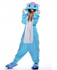 PJM28-4 Pijama intreaga kigurumi, model elefant foto