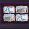 ROMANIA 2005 LP 1680 a PAPA IN MEMORIAM BLOC 2 SERII MNH