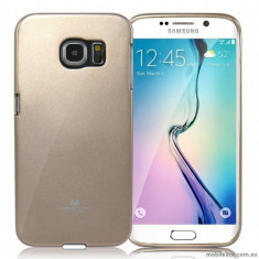 Husa Silicon Samsung Galaxy S7 Edge Gold Mercury PRODUS NOU foto