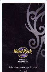 Card plastic intrare camera hotel Hard Rock Megapolis Panama foto