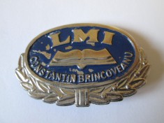 SEMN ARMA LICEUL MILITAR DE POLITIE CONSTANTIN BRANCOVEANU PLOIESTI ANII 90 foto