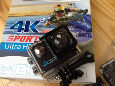 Camera video Sport EKEN H9+ UltraHD 4k WiFi 170? Go Pro foto