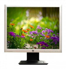 Monitor 19 inch LED HP LA1956x, Silver &amp;amp; Black, Garantie pe Viata foto