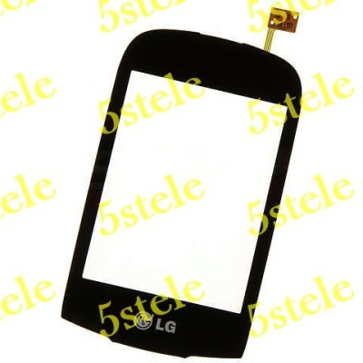 Touchscreen LG EGO T500 / T530 / T515 BLACK original foto