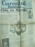 Cumpara ieftin Curentul familiei 25 septembrie 1943 an I nr. 1 roman politist film Tanase