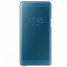 Husa plastic Samsung Galaxy Note7 N930 Clear View EF-ZN930CL Albastra Blister Originala foto