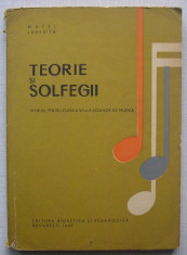 Matei Jurebita - Teorie si Solfegii (manual pt. cl. a VII-a scoli de muzica) foto