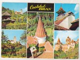Bnk cp Castelul Bran - Vedere - necirculata - marca fixa, Printata, Brasov