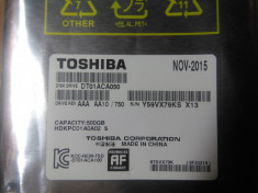 Vand HDD 3.5 pt desktop Toshiba 500Gb nou-sigilat foto