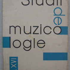 Studii de Muzicologie - vol. XVI