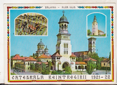 bnk cp Alba Iulia ( Balgrad ) - Catedrala Reintregirii - necirculata foto