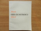 Geo Dumitrescu - Biliard (editie princeps, bilingva)