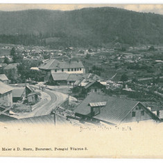 3518 - BUSTENI, Prahova, Panorama, Litho, Romania - old postcard - used - 1903