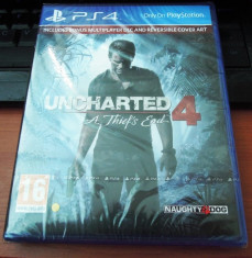 Joc Uncharted 4 a Thiefs End, PS4, sigilat, alte sute de jocuri! foto