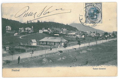 3537 - PREDEAL, Panorama - old postcard - used - 1906 TCV foto