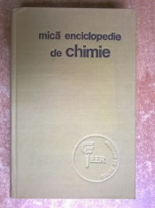 Mica enciclopedie de chimie foto