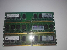 KIT MEMORIE RAM HP? 3 GB, DDR2, FRECVENTA 800(MHz) foto