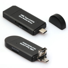 Card Reader USB-C Type C/USB 2.0/Micro USB/OTG TF SD MMC