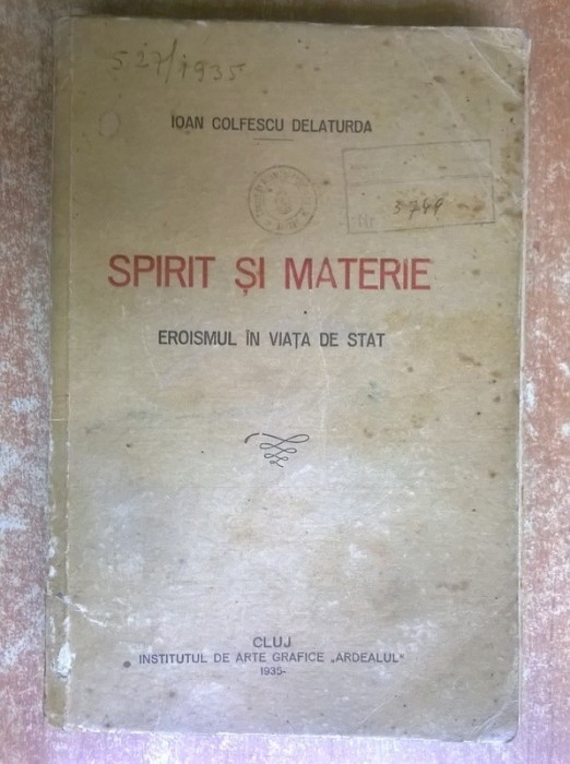 Ioan Colfescu Delaturda - Spirit si materie foto mare Ioan Colfescu Delaturda - Spirit si materie foto mare