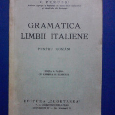 Gramatica limbii italiene - C. Perussi / R3P1F