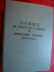MAN- Norme de Protectie a muncii in Ministerul Apararii Nationale 1977m 791pag