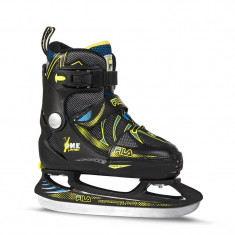 Patine copii Fila X-One Black Yellow foto