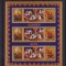ROMANIA 2005 LP 1704 c CRACIUN MINICOALA 3 SERII NEDANTELATE MNH