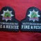 2 Embleme de umar - Pompierii din Nothingham Anglia