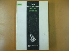 O istorie a evreilor Josy Eisenberg Bucuresti 1993 foto