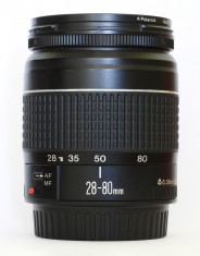 Obiectiv Canon EF 28-80mm f3.5-5.6 II Lens + filtru UV foto