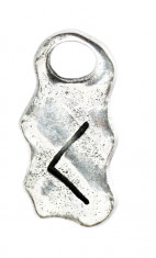 Pandantiv talisman cu rune Cen foto