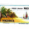 NIGERIA, timbru stampilat, plaja
