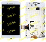 LCD+Touchscreen cu Rama HTC One M9 Gri original