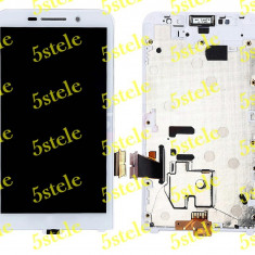 LCD+Touchscreen cu Rama HTC One M9 Gri original