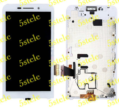 LCD+Touchscreen cu Rama HTC One M9 Gri original foto