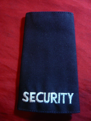 Epolet Security Anglia , 10,8 x 8,3 cm foto