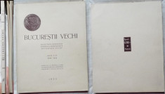 Buletinul Societ. Istorico - Arheologice Bucurestii vechi , 1930 - 1934 , 1935 foto