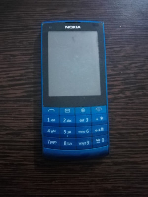 Carcasa Nokia X3-02 second hand / originala / albastra foto