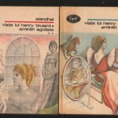 (C7021) STENDHAL - VIATA LUI HENRY BRULARD. AMINTIRI EGOISTE, VOL.1 SI 2