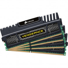 Memorie RAM Corsair, DIMM, DDR3, 8GB, 1600MHz, 9-9-9-24, Kit 4*2GB, radiator Vengeance, dual/quad channel, 1.5V, Vengeance bulk foto