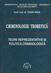 Tudor Amza - Criminologie teoretica - 687080 foto